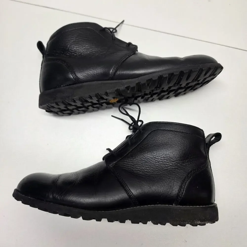 5.11 Tactical Men's Mission Ready Chukka Boots Black Leather Mens US 9.5 EU 43